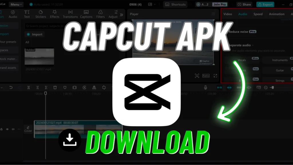 CapCut Mod APK 2025 Unlock All Premium Tools
