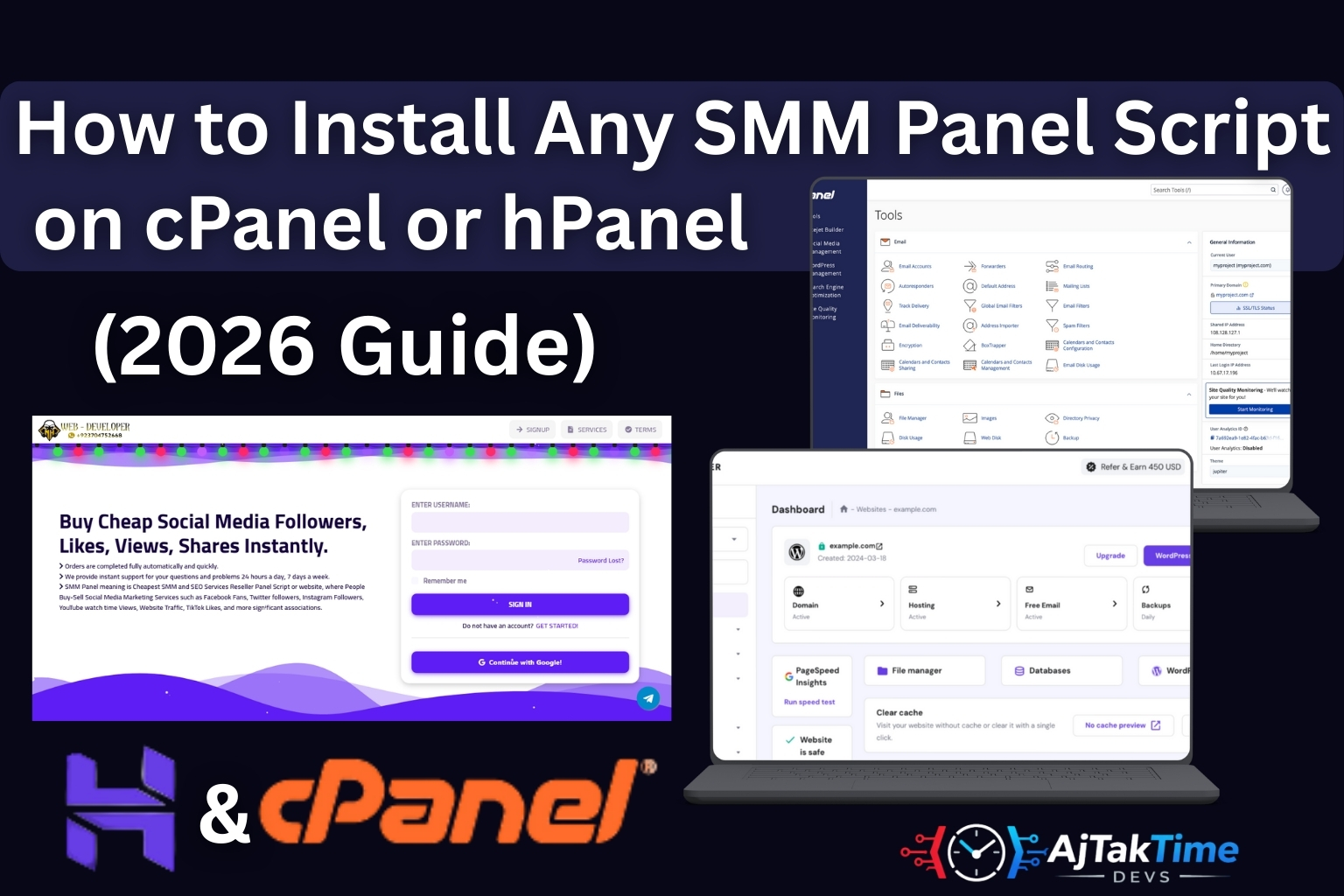 How to Install Any SMM Panel Script on cPanel or hPanel (2026 Guide)