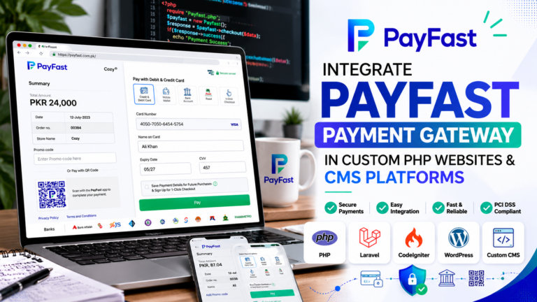 How to Integrate Payfast Payment Gateway in Custom PHP Websites & CMS Platforms