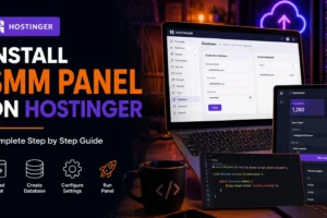 Install SMM panel script on Hostinger hosting step by step guide