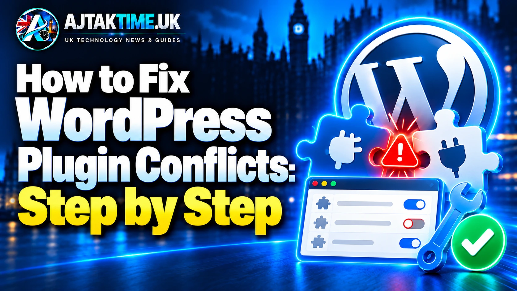 Troubleshooting WordPress plugin conflicts in the admin dashboard