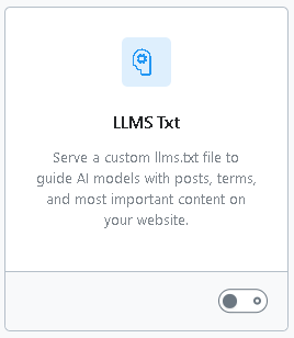 Does Google require an llms.txt file?