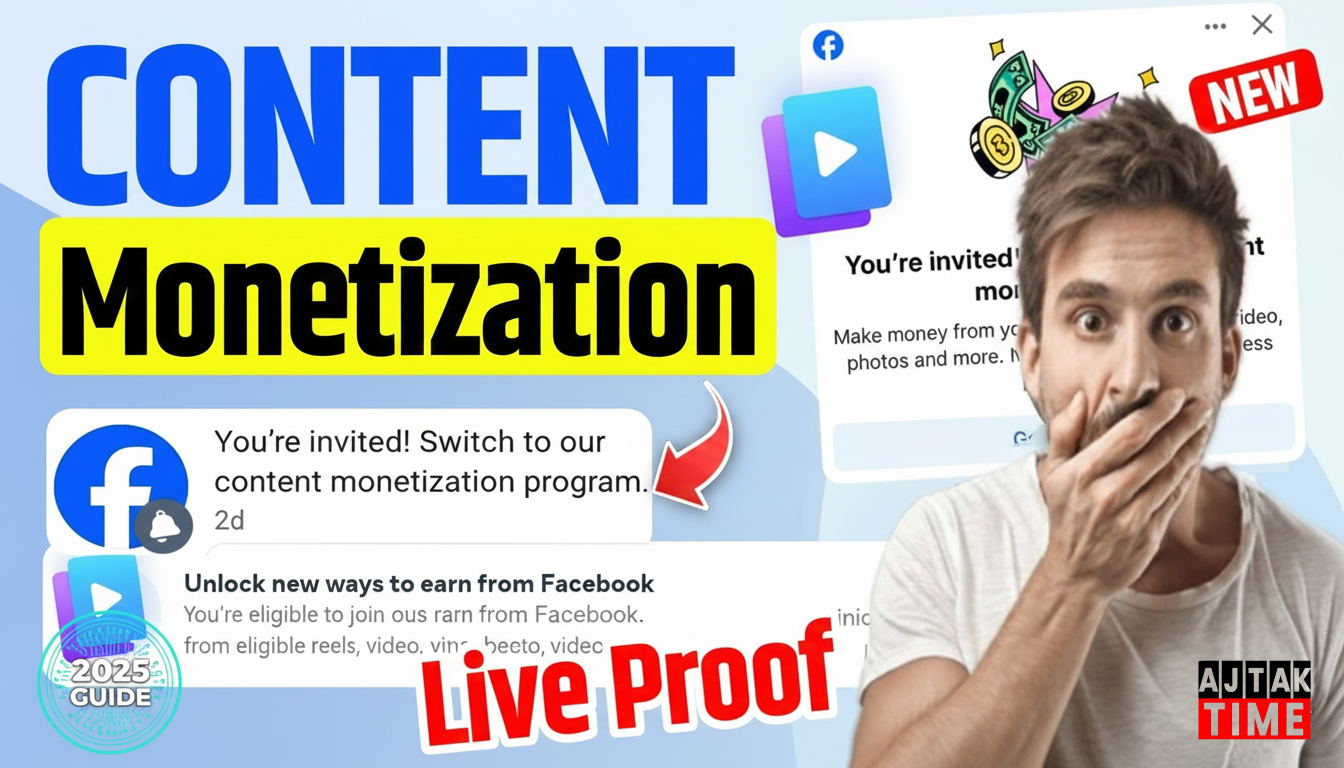 Facebook Content Monetization (2025 Beta) Earning from Photos, Text Posts, and Stories